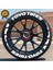 Lastik Yazısı Motosiklet ve Otomobil Şerit 2.5 cm Proseries ™ 16 Adet + Tutkal 1