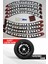 Continental Uyumlu Motosiklet ve Otomobil Araç 3D Oto Lastik Yazısı Sticker Arma 8 Adet 1