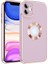 iPhone 12 Kılıf Logo Detaylı Şık ve Parlak Kongo Kapak 1