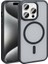 iPhone 15 Pro Max Kılıf Magsafe Şarj Özellikli Mat Arka Yüzey Sio Premium Kapak 1