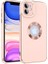 iPhone 12 Kılıf Logo Detaylı Şık ve Parlak Kongo Kapak 1