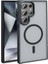 Samsung Galaxy S23 Ultra Kılıf Magsafe Şarj Özellikli Mat Arka Yüzey Sio Premium Kapak 1