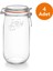 Le Parfait Super Cam Kavanoz 1500 ml (4 Adet) 1