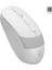 Sm-18 USB Beyaz-Gri 2.4ghz Optik 800/1200/1600 Dpi Kablosuz Mouse 1