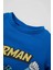 Erkek Bebek Pijama Takımı Superman Penye Kısa Kollu Üst Şort C5204A524HS 3