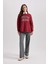 Kapüşonlu Kolej Baskılı Kalın Sweatshirt Tunik B3498AX23WN 2