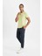 Fit Jogger Eşofman Altı Slim Fit Dar Kesim Skuba Dalgıç Kumaş Beli Bağcıklı Lastikli Paça Cepli A6965AX24AU 3