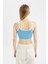 Coool Fitted Baskılı Crop Askılı Atlet D1421AX24SM 5