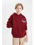 Erkek Çocuk Oversize Geniş Kalıp Kapüşonlu Kalın Sweatshirt C9285A824AU 1