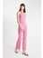 Wide Leg Geniş Bol Paça Basic Düz Pantolon D2819AX24HS 3