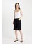 Yüksek Bel Cepli Basic Düz Gabardin Kapri D0326AX24SM 1