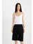 Yüksek Bel Cepli Basic Düz Gabardin Kapri D0326AX24SM 2
