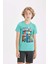 Erkek Çocuk Marvel Comics Pijama Takımı Kısa Kollu Üst Şort D1217A824SM 2