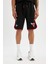 Fit NBA Chicago Bulls Standart Fit Kısa Paça Şort A3822AX24SM 4