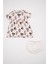 Kız Bebek 2'li Takım Disney Mickey & Minnie Fitilli Kaşkorse Kısa Kollu Elbise Külot D0795A524HS 1