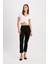 Flare Fit Süs Cepli Yüksek Bel Pantolon D4787AX24HS 2
