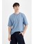 Regular Fit Düz Paça Cepli Basic Düz Şort B8792AX24SM 4