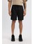 Fit Oversize Geniş Kalıp Cepli Dokuma Şort C1530AX24SM 4
