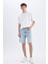 Loose Fit Jean Bermuda Şort C2699AX24SM 2