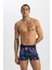 Regular Fit 3'lü Boxer B7961AX24SM 2