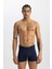 Regular Fit 3'lü Boxer B7961AX24SM 5