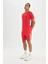 DeFactoFit Standart Fit Sporcu Kısa Paça Ağır Kumaş Şort C1750AX24SM 1
