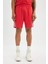 DeFactoFit Standart Fit Sporcu Kısa Paça Ağır Kumaş Şort C1750AX24SM 4