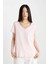 Regular Fit V Yaka Basic Düz Kısa Kollu Tişört K1507AZ24SM 4