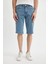 Regular Fit Jean Bermuda Şort A4805AX24SM 1