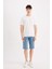 Regular Fit Jean Bermuda Şort A4805AX24SM 2