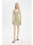 Coool Bodycon Vücudu Saran Basic Düz Fitilli Kaşkorse Kolsuz Mini Elbise A0732AX24SM 2