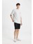 Skinny Fit Jean Bermuda Şort A5037AX24SM 4