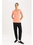 DeFactoFit Standart Fit V Yaka Sporcu Kısa Kollu Ağır Kumaş Tişört B4584AX24SP 2