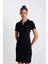 Fit Slim Fit Polo Yaka Kısa Kollu Elbise A7027AX24SM 4