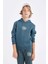 Erkek Çocuk Yazı Baskılı Cepli Kapüşonlu Okul Sweatshirt C7560A824AU 1