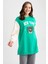 Relax Fit Bisiklet Yaka Üniversite Baskılı Sweatshirt Tunik Z2073AZ23SP 3