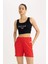 Fit NBA Chicago Bulls Crop Bisiklet Yaka Atlet B9961AX24SM 1