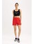 Fit NBA Chicago Bulls Crop Bisiklet Yaka Atlet B9961AX24SM 2