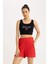 Fit NBA Chicago Bulls Crop Bisiklet Yaka Atlet B9961AX24SM 3