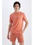 Slim Fit Dar Kesim Dar Paça Şort A3893AX24HS 1