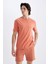 Slim Fit Dar Kesim Dar Paça Şort A3893AX24HS 3