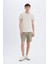Slim Fit Dar Kesim Bisiklet Yaka Baskılı Kısa Kollu Tişört C3947AX24SM 2