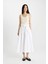 A Kesim Normal Bel Poplin Midi Etek C7238AX24SM 2