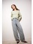 Regular Fit Yumuşak Dokulu Bisiklet Yaka Basic Düz Triko Kazak F7091AZ24WN 2