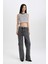 Slim Fit Dar Kesim Çizgili Bisiklet Yaka Atlet C6206AX24SM 2