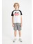 Erkek Çocuk Stranger Things Bisiklet Yaka Kısa Kollu Tişört C0520A824SM 2