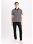 Yazlık Kumaş Pileli Pantolon Tailored Regular Fit Normal Kesim Basic Düz Cepli Düz Paça A7273AX24SP 1