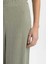 Wide Leg Geniş Bol Paça Normal Bel Bürümcük Kapri Pantolon C4329AX24SP 4