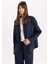 Relax Fit Poplin Uzun Kollu Gömlek Tunik C2145AX24SP 4