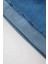 Kız Bebek Uzun Kollu Jean Elbise B8176A524SP 4